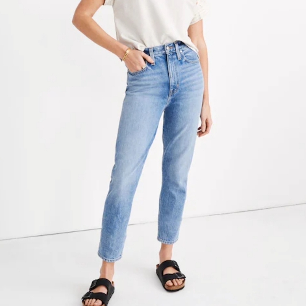 Madewell The Mom Jean in Melva Wash Size 25 - Picture 9 of 10